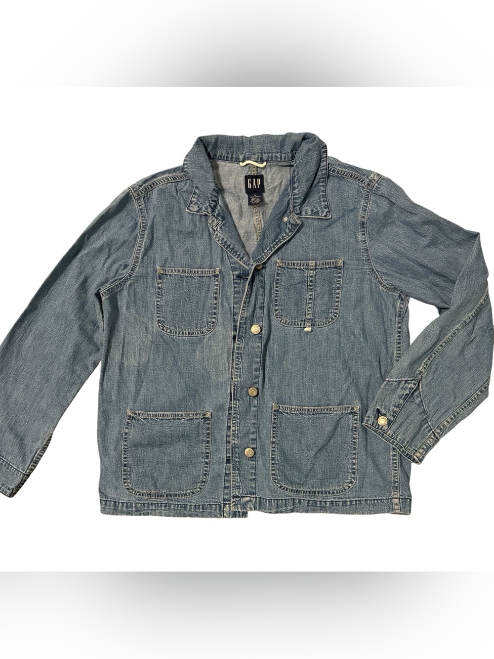 GAP Light Blue Denim Chore Jacket